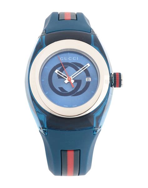 montre gucci bleu|Gucci wrist watches for women.